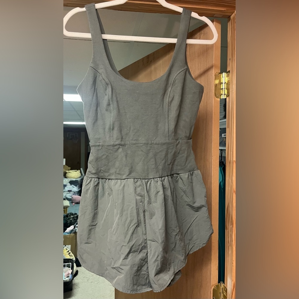 Green Athletic Romper